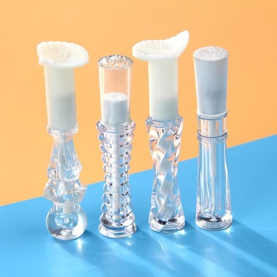 4 g tubo de lápiz labial para boca redonda vacío tubo de bálsamo labial para envases de recipientes cosméticos