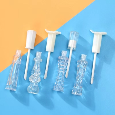 4 g tubo de lápiz labial para boca redonda vacío tubo de bálsamo labial para envases de recipientes cosméticos