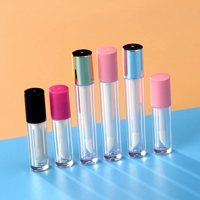 3.5g 5g Lápiz labial vacío bañera de lápiz labial plástico tubo de bálsamo labial para envases cosméticos