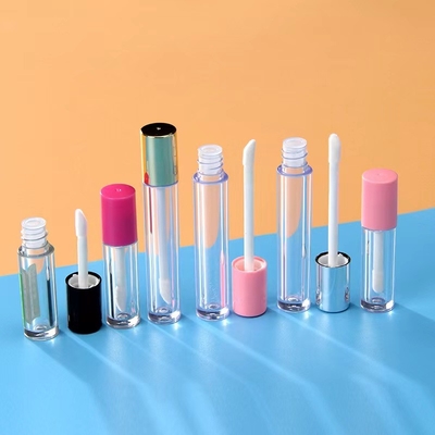 3.5g 5g Lápiz labial vacío bañera de lápiz labial plástico tubo de bálsamo labial para envases cosméticos