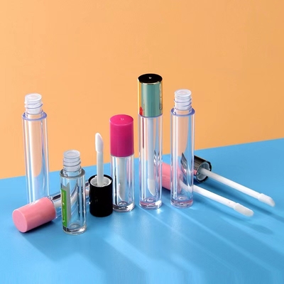 3.5g 5g Lápiz labial vacío bañera de lápiz labial plástico tubo de bálsamo labial para envases cosméticos