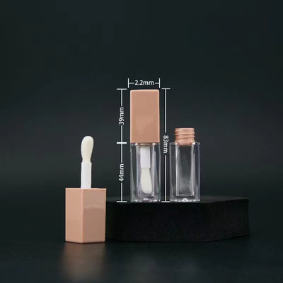 Tubos PET transparentes para lápiz labial y mascara 10 ml Tubos brillantes para impresión en pantalla