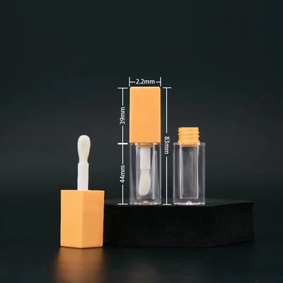 Tubos PET transparentes para lápiz labial y mascara 10 ml Tubos brillantes para impresión en pantalla