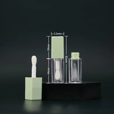 Tubos PET transparentes para lápiz labial y mascara 10 ml Tubos brillantes para impresión en pantalla