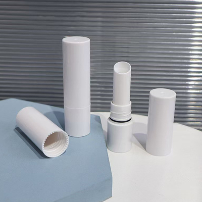 Contenedor de embalaje de cosméticos tubo de plástico forma única