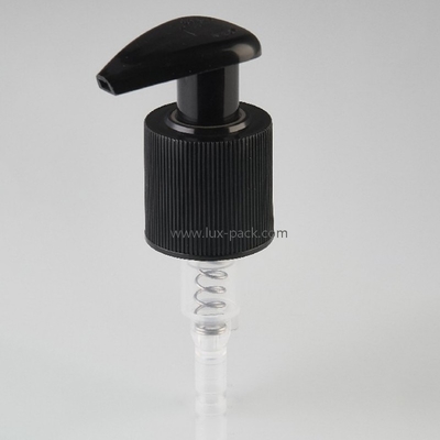 Dispensador de líquido de color personalizado de 24 mm y 28 mm, bomba de loción izquierda-derecha