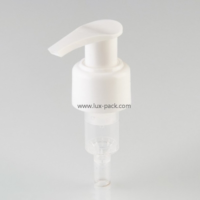 Dispensador de líquido de color personalizado de 24 mm y 28 mm, bomba de loción izquierda-derecha para cuidado personal
