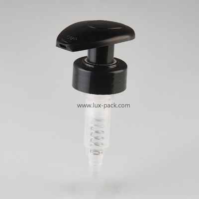 Dispensador de líquido de color personalizado de 24 mm y 28 mm, bomba de loción izquierda-derecha para botella de champú
