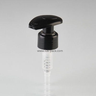 Dispensador de líquido de color personalizado de 24 mm y 28 mm, bomba de loción izquierda-derecha para botella de champú