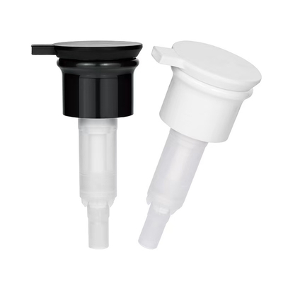 Dispensador de líquido de color personalizado de 24 mm 28 mm Bomba de loción izquierda-derecha