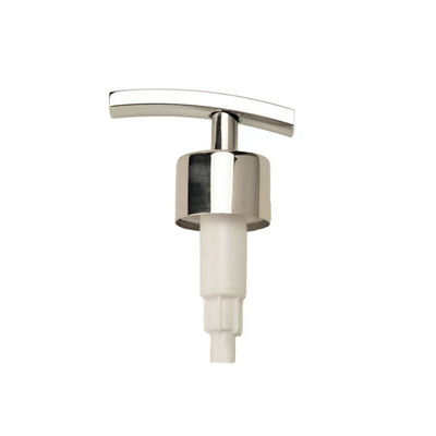 20/24/28MM Dispensador de lociones metálicas de oro plateado para lociones corporales jabón para manos embalaje de belleza de lujo