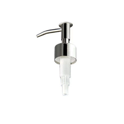 20/24/28MM Dispensador de lociones metálicas de oro plateado para lociones corporales jabón para manos embalaje de belleza de lujo