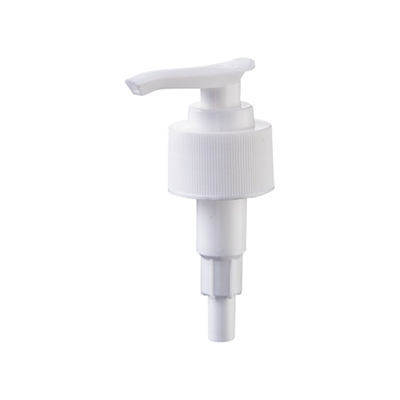 Bomba de loción de plástico PP con estrías suaves de color personalizado de 24 mm y 28 mm adecuada para botellas