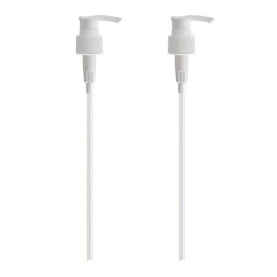 Bomba de loción de plástico de 24/28 mm con personalización compatible y con interruptor izquierda/derecha para loción cosmética