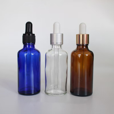 Botellas de vidrio con gotero para aceites esenciales con protección UV extra