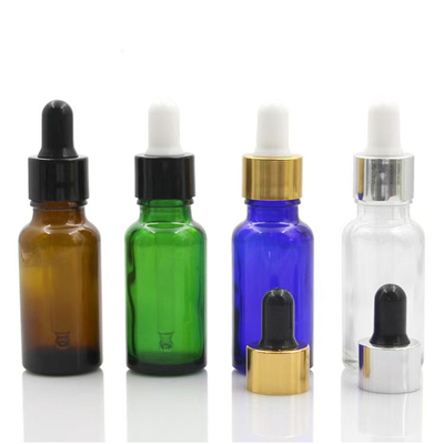 Botellas de vidrio con gotero para aceites esenciales con protección UV extra