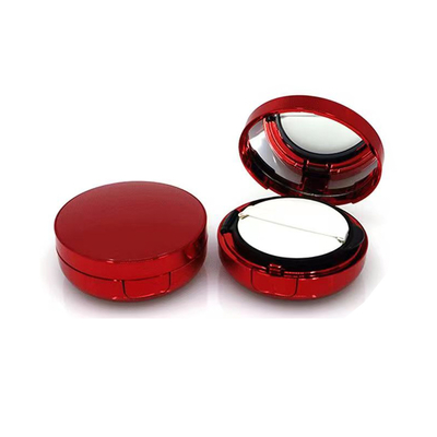 Caja de base de maquillaje con cojín de aire Cream Box con borla y espejo