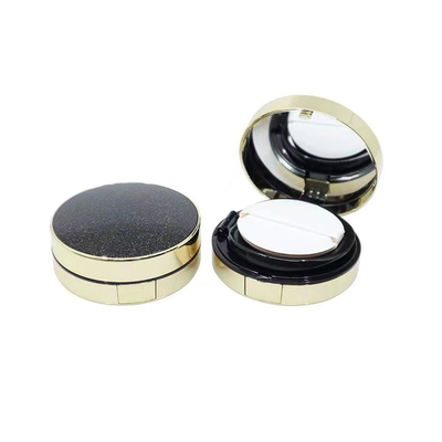 Caja de base de maquillaje con cojín de aire Cream Box con borla y espejo