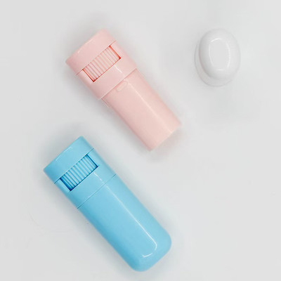 10g de botella de blush vacío, deodorante, bálsamo, top rotativo, envasado de plástico y cosmético, reutilizable