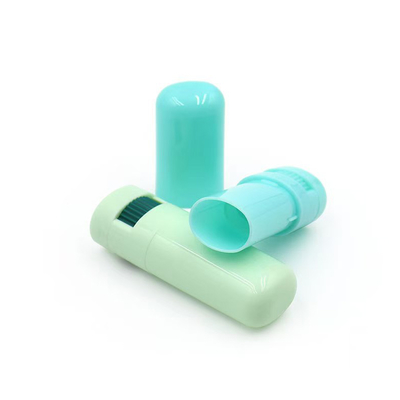 Botella de bálsamo labial personalizada 7g de desodorante vacío Bastón de rubor Bastón de botella de relleno de fondo Contenedor de embalaje de plástico cosmético reutilizable
