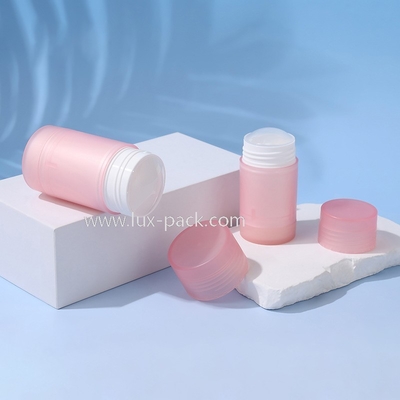 Base giratoria vacía para barra de desodorante, tubo cosmético para colorete, envase de plástico