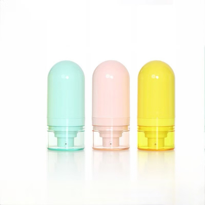 Botella airless invertida 15ml 30ml 50ml Utilizada para envases cosméticos. Soporte de personalización