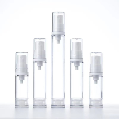 Espray de niebla fina loción crema de bomba sin aire Botella con 5ml 10ml 15ml Acepta personalización