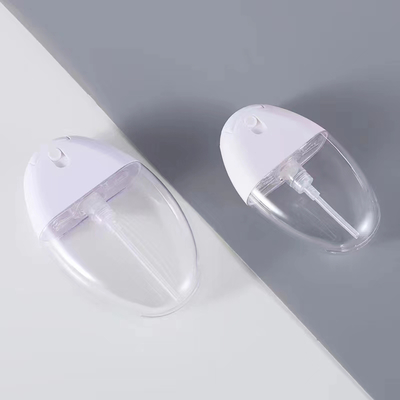 Espray de perfume de forma ovalada de 20 ml con soporte de ventaja portátil