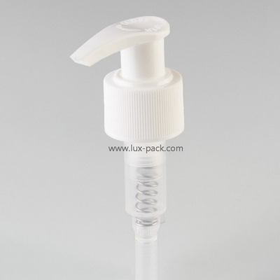 Apariencia polaca 24mm 28mm Dispensador de loción bomba utilizada para botellas