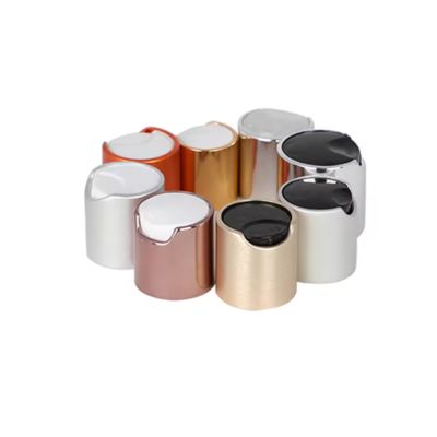 20mm 24mm 28mm Disco de plata tapa superior de plástico tapa de tornillo tapa de presión