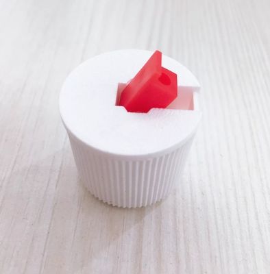 24mm 28mm blanco negro tapa de la torreta de plástico disco de doble tapa superior botella de detergente