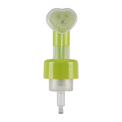 Bomba dispensadora de espuma de plástico de 42 mm y 43 mm con cepillo utilizada para botellas