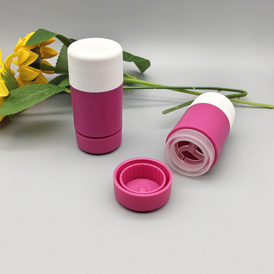 Contenedor redondo de forma circular de 15 g 30 g 50 g 75 g de desodorante de PP utilizado para cosméticos