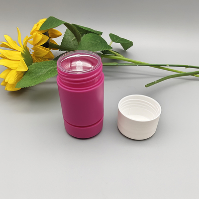 Contenedor redondo de forma circular de 15 g 30 g 50 g 75 g de desodorante de PP utilizado para cosméticos