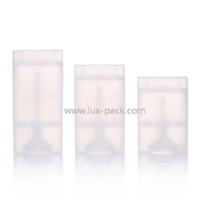 Contenedor de varilla de desodorante de tipo de tornillo de PP de 35 g 50 g 75 g utilizado para el paquete de cuidado personal