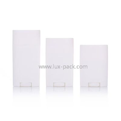 Contenedor de varilla de desodorante de tipo de tornillo de PP de 35 g 50 g 75 g utilizado para el paquete de cuidado personal