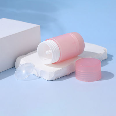 Nuevo diseño 35g 50g 75g PP Doble Cuerpo de Concha Contenedor de Bálsamo Desodorante Fragancia para Cuidado Personal