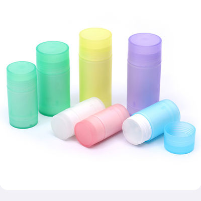 Diseño Rotatorio 30g 50g 75g 100g Cuerpo de Plástico PP Contenedor de Fragancia Barra de Desodorante