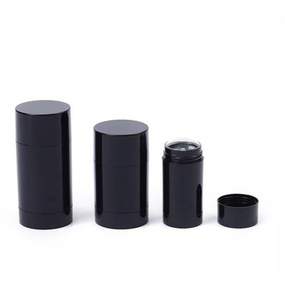 Color Aceptable 15g 30g 50g 75g 100g Cuerpo de plástico AS Contenedor de fragancia Bálsamo desodorante vacío