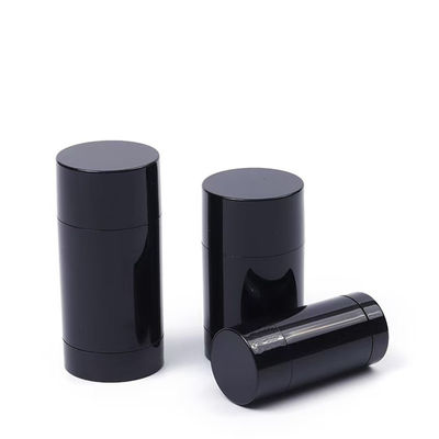 Color Aceptable 15g 30g 50g 75g 100g Cuerpo de plástico AS Contenedor de fragancia Bálsamo desodorante vacío