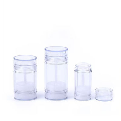 Color Aceptable 15g 30g 50g 75g 100g AS Plástico Cuidado de la Piel Barra de Desodorante Vacía Bálsamo