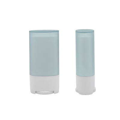 Contenedor de embalaje de plástico cosmético Embalaje de fondo de botella de bálsamo reutilizable