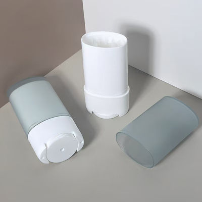 Contenedor de embalaje de plástico cosmético Embalaje de fondo de botella de bálsamo reutilizable