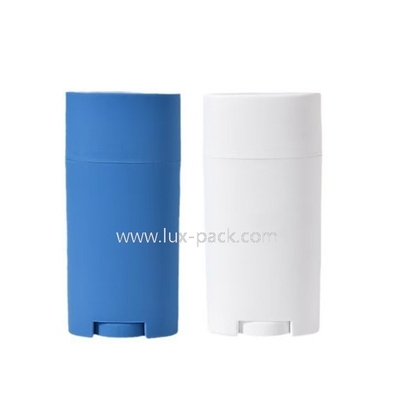 7g de bastón de desodorante vacío blush stick botella de fondo de llenado de plástico cosmético envasado Reutilizable