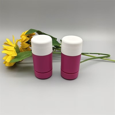 Envase de plástico cosmético reutilizable