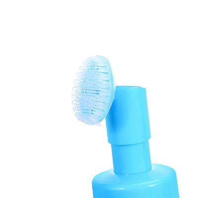 Cabezal de cepillo de espuma de 42 mm para bomba, desmaquillante de silicona suave, cepillo multifunción para limpieza facial, cepillo de espuma de mousse