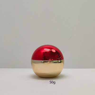 5g 25g 50g 80g Tarro de crema vacío de plástico PP PS de forma redonda con protección UV