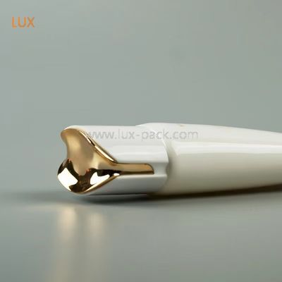 Envase de tubo de loción vacío de plástico con tapa abatible de 15 ml, 50 ml y 80 ml para cosméticos de cuidado de la piel suave