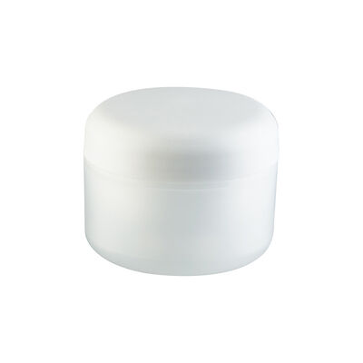 50g 100g 200g Material de PP de doble capa Matte Crema facial Jar para cremas faciales y máscaras para el cabello