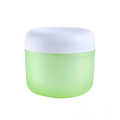 50g 100g 200g Material de PP de doble capa Matte Crema facial Jar para cremas faciales y máscaras para el cabello
